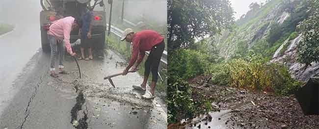 Tamhini Ghat : मुसळधार पावसाचा ताम्हिणी घाटाला तडाखा; पुणे जिल्हाधिकाऱ्यांकडून वाहतूक बंदीचे निर्देश जारी!