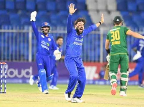 अफगाणिस्तानचा दक्षिण आफ्रिकेवर १७७ धावांनी विजय