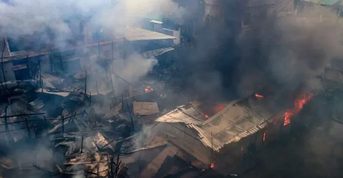 Drone attack in Manipur : मणिपूरमध्ये ड्रोन हल्ला: २ ठार,९ जखमी