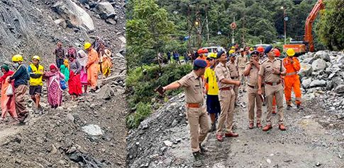 Kedarnath Landslide : केदारनाथमध्ये भूस्खलन! ५ जणांचा मृत्यू; अनेकजण अडकल्याची शक्यता