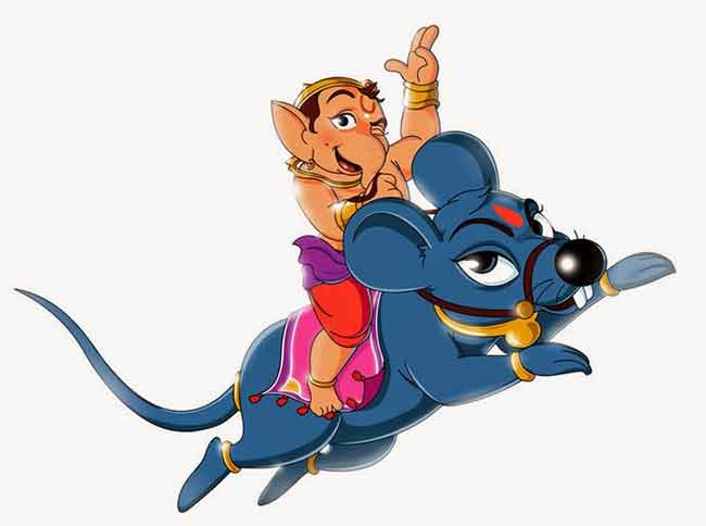 गणपतीचे वाहन उंदीर कसे बनले?