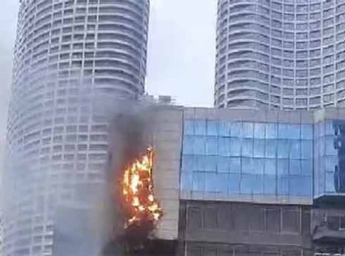 Kamala Mills Fire : अग्नितांडव! मुंबईतील कमला मिल कंपाऊंडमधील टाईम्स टॉवरला भीषण आग