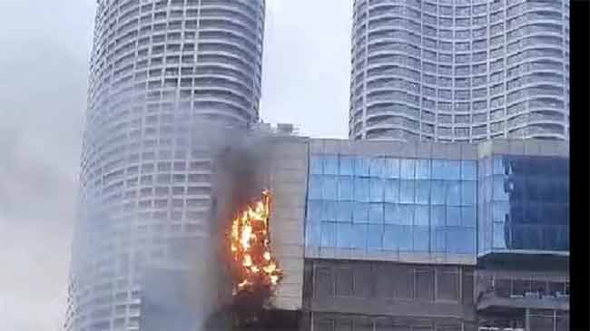 Kamala Mills Fire : अग्नितांडव! मुंबईतील कमला मिल कंपाऊंडमधील टाईम्स टॉवरला भीषण आग