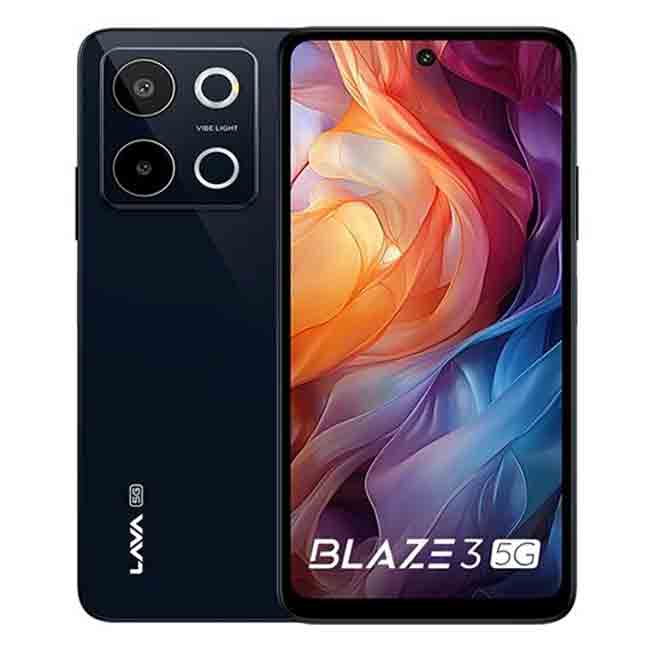 Lava Blaze 3 5G भारतात लाँच, 50MP कॅमेरा आणि 5,000mAh बॅटरी, किंमत फक्त…