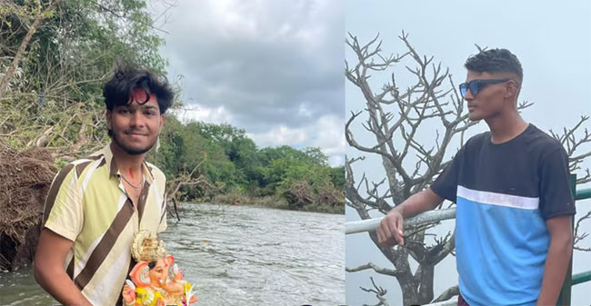 बाप्पाच्या विसर्जनला गेलेल्या २ तरुणांचा बुडून मृत्यू