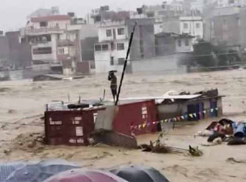 Nepal Flood : नेपाळमध्ये पावसाचं थैमान! पूरस्थितीमुळे १००हून अधिक जणांचा मृत्यू
