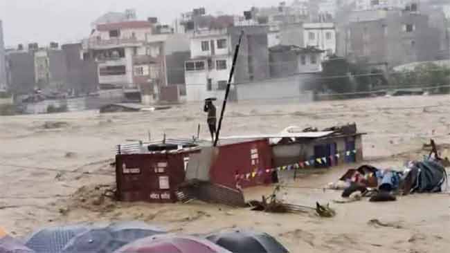 Nepal Flood : नेपाळमध्ये पावसाचं थैमान! पूरस्थितीमुळे १००हून अधिक जणांचा मृत्यू