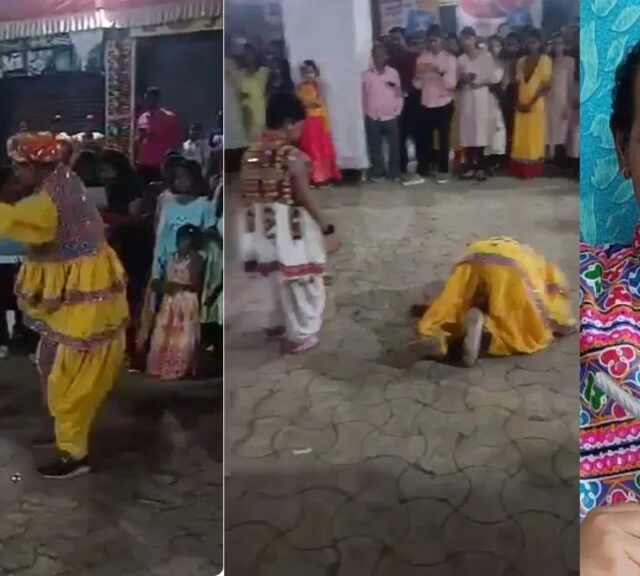 Video Viral: अरेरे! गरबा खेळता-खेळता हार्टअटॅकने मृत्यू