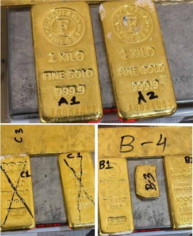 Gold seized : मुंबई विमानतळावर ९.४८७ किलो सोने जप्त!