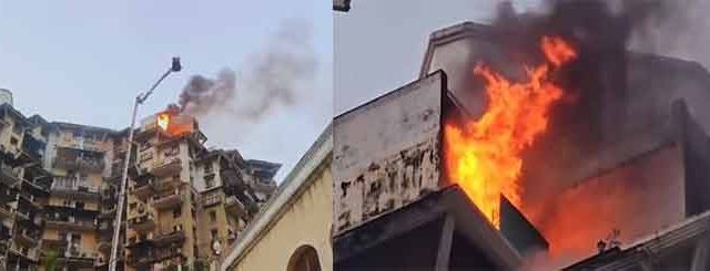 Navi Mumbai Fire : नवी मुंबईत अग्नितांडव! एनआरआय संकुलातील सदनिकेत भीषण आग