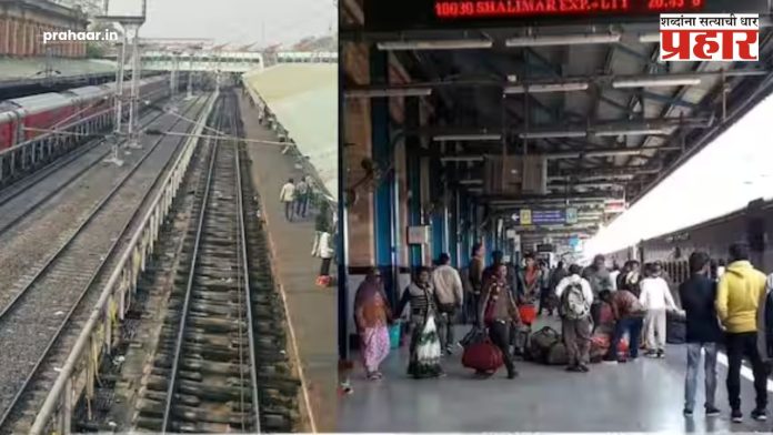 Nagpur Railway Station Incident : नागपूर हादरलं! राफ्टर घेऊन प्लॅटफॉर्मवरील लोकांना मारत सुटला; दोघांची हत्या