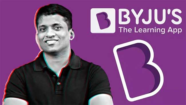 Byju’s  बायजू  चे नेटवर्थ ढासळले; कंपनीच्या संस्थापकांनी दिली माहिती