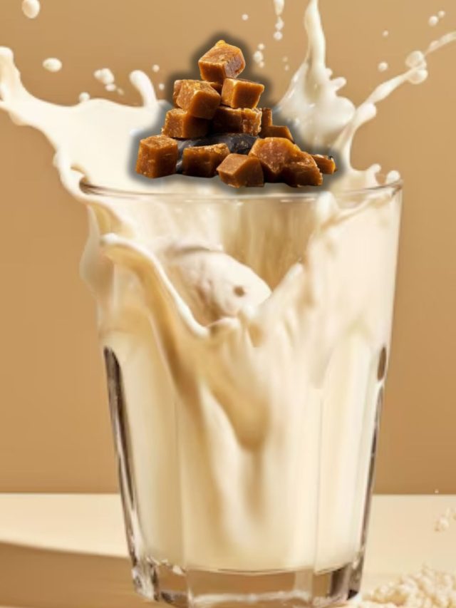 Jaggery and milk benefits : एक ग्लास दुधात गूळ टाकून प्या, आरोग्याच्या ‘या’ ७ समस्या होतील दूर
