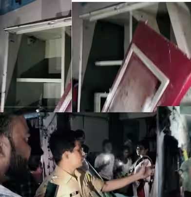 बोइसर चाळीतील घरात धक्कादायक स्फोट; स्फोटाच कारण अस्पष्टच