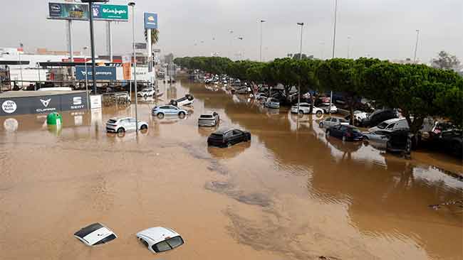 Spain Flood : स्पेनमध्ये पावसाचा हाहाकार! अतिवृष्टीमुळे ९५ लोकांचा मृत्यू