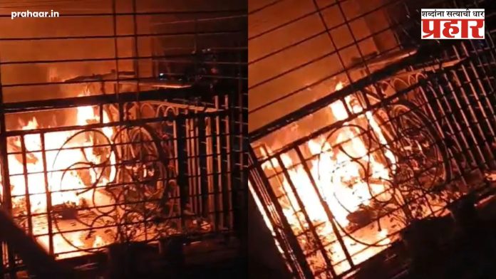 Badlapur Fire Accident during Diwali : ऐन दिवाळीत बदलापुरात मोठी दुर्घटना, फटाके फोडताना रॉकेट थेट घुसलं बाल्कनीत अन्…