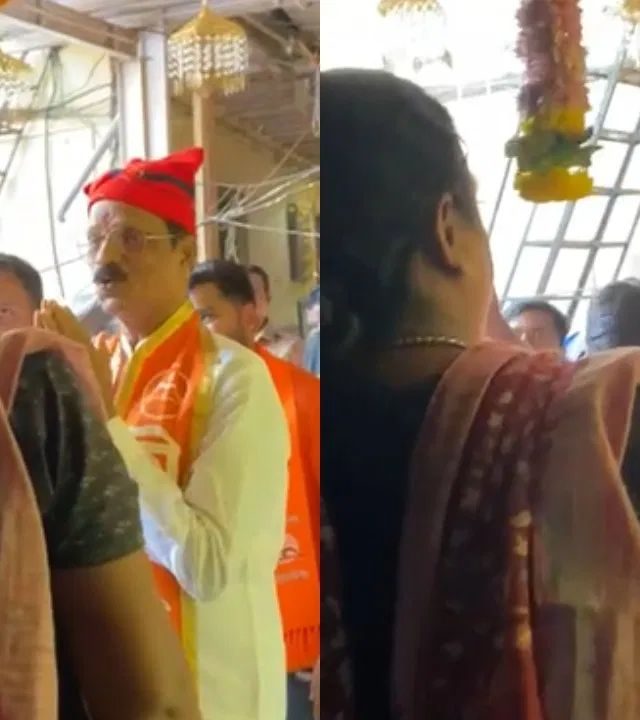 सदा सरवणकरांवर कोळीवाड्यातील लाडक्या बहिणीचा संताप; दारातूनच धुडकावलं