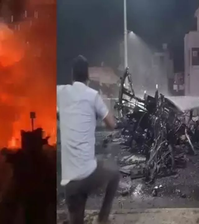 Ambulance Cylinder Explosion : रुग्णवाहिका अमित शाहांच्या ताफ्यात! संध्याकाळी बाळंतीणीला नेताना रुग्णवाहिकेत स्फोट