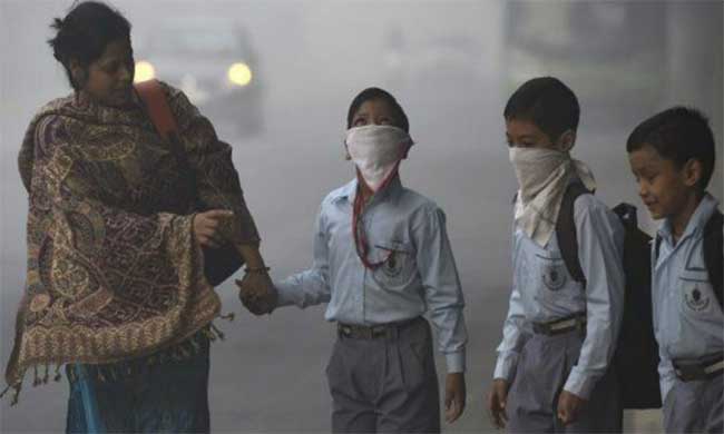 delhi-pollution-school