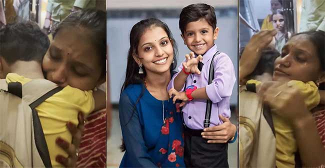 आई पासून दूर जाणार म्हणून छोटा सिंबा झाला भाऊक