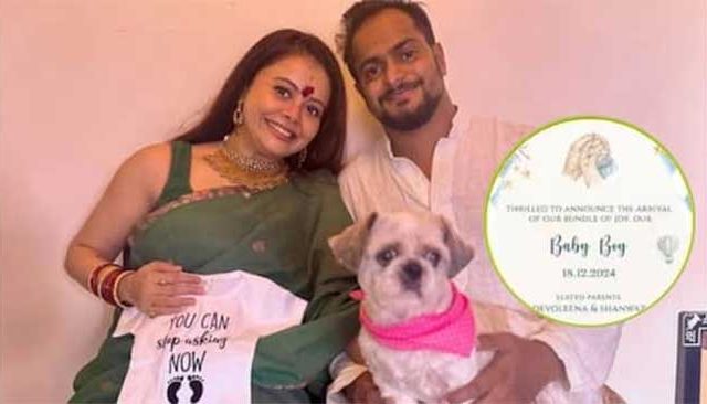 Devoleena Bhattacharjee : 'गोपी बहू'च्या घरी चिमुकल्या पाहुण्याचं आगमन, शेअर केली पोस्ट