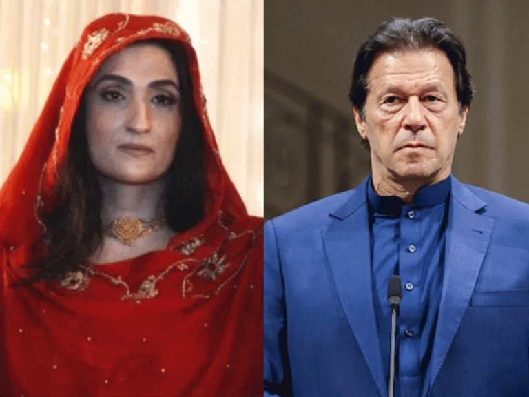 Imran Khan and wife Bushra