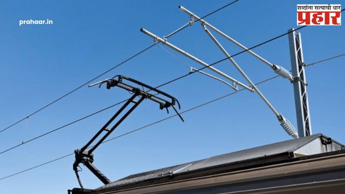 High Tension Current : आकुर्डी रेल्वे स्टेशन जवळ हाय टेन्शनचा करंट लागून पेंटर गंभीर जखमी