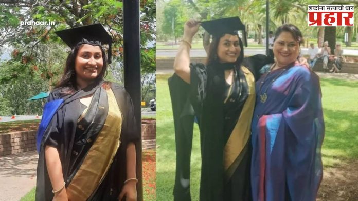 Sukanya Mone : सुकन्या मोनेंच्या लेकीने परदेशात मिळवली मास्टर्स पदवी