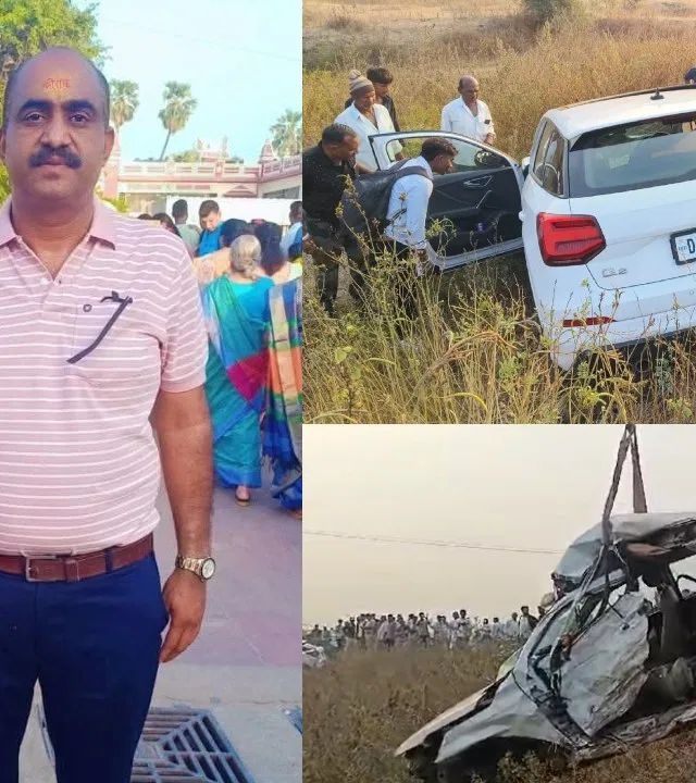 Jalgaon Car Crash : जळगावात भीषण अपघात, दाम्पत्याचा जागीच मृत्यू