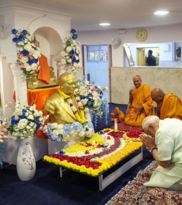 PM Narendra Modi : जय भीम… पंतप्रधान नरेंद्र मोदी यांनी महापरिनिर्वाण दिनानिमित्त वाहिली श्रध्दांजली