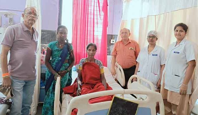 माणगांव येथील आदिवासी महिलेच्या पोटातून काढले अडीच किलोचे ट्युमर!