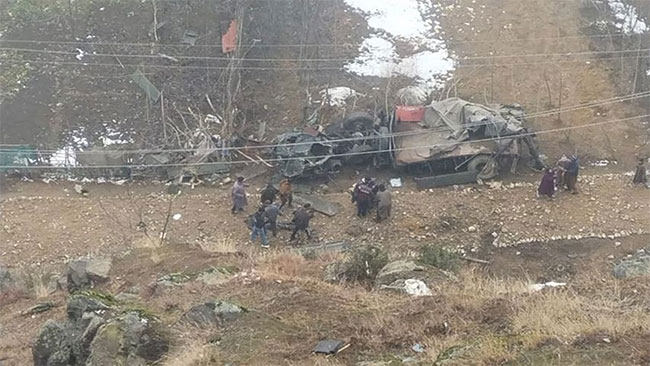 Jammu Kashmir Army Truck Accident