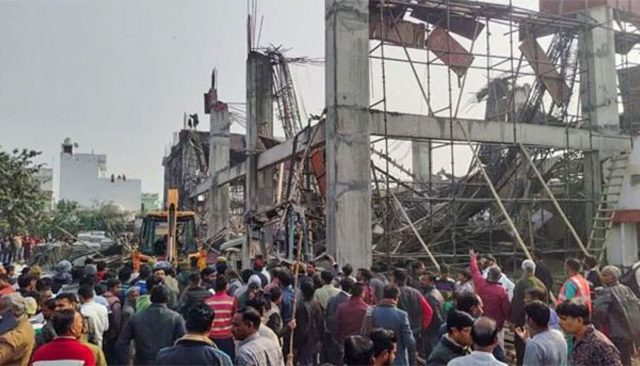 Kannauj Building Collapse : मोठी दुर्घटना! कन्नौज रेल्वे स्थानकावरील बांधकाम कोसळले