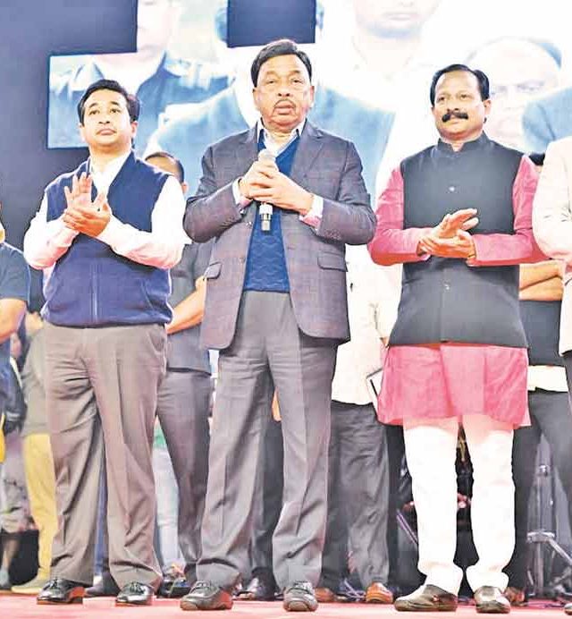 Narayan Rane : प्रत्येक घरात रोजगार हा माझा निर्धार : खा. नारायण राणे