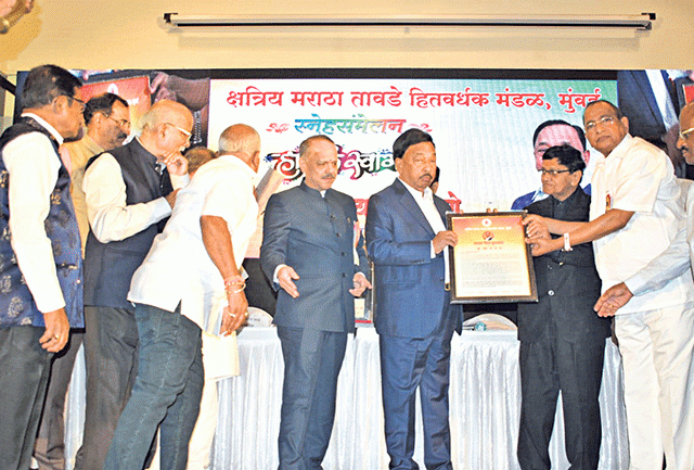 Narayan Rane : पुरस्कार सोहळ्यांमधून समाजातील  उद्योजक वृत्ती वाढीस लागावी - नारायण राणे