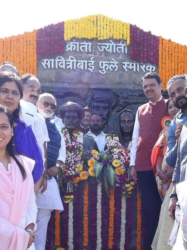 Devendra Fadanvis : क्रांतीज्योती सावित्रीबाई फुले यांच्या द्विशताब्दी पर्यंत स्मारकाचे काम पूर्ण करा - मुख्यमंत्री