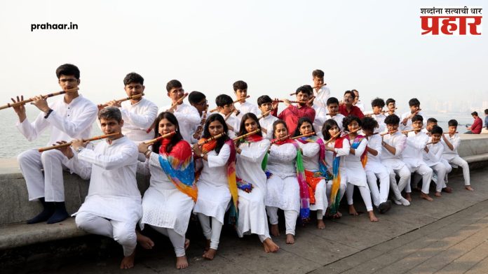 Flutist : 'फ्लुट सिंफनी'च्या माध्यमातून बासरीवादक उस्ताद झाकीर होऊन हुसेन यांना मानवंदना