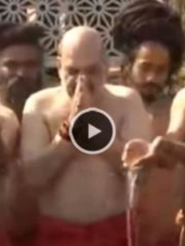 Mahakumbh 2025 : गृहमंत्री अमित शहांचे त्रिवेणी संगमात पवित्र 'कुंभस्नान'