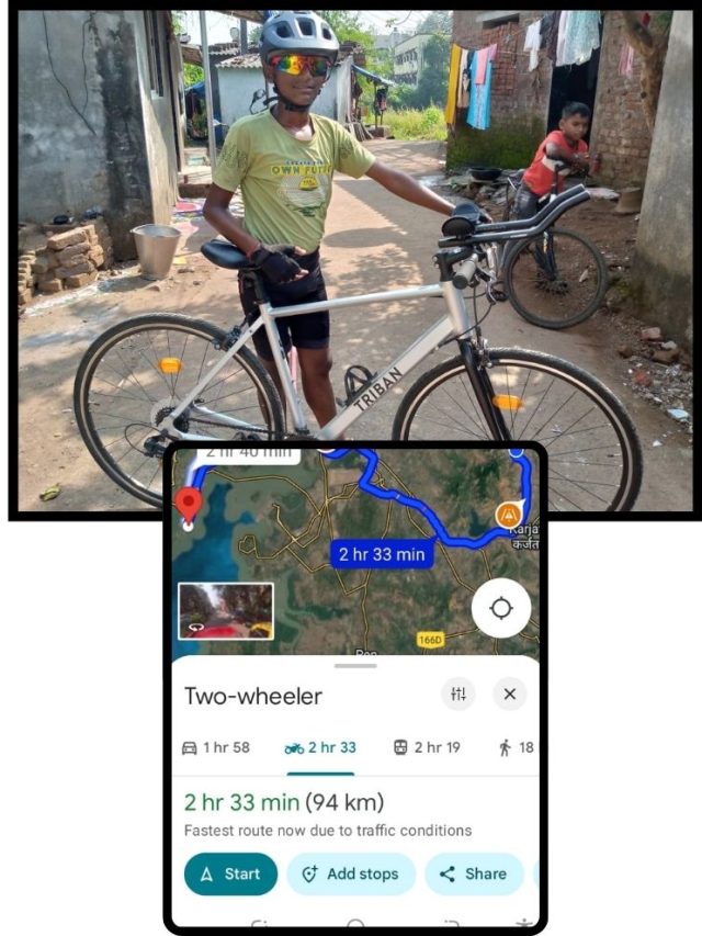 Cycling : १२ वर्षाचा हिरेन गेट वे ऑफ इंडिया येथून सायकलने गाठणार नेरळ...