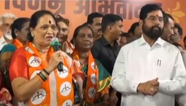 Rajul Patel : उबाठा सेनेच्या माजी नगरसेविका राजुल पटेल यांचा शिंदे गटात प्रवेश