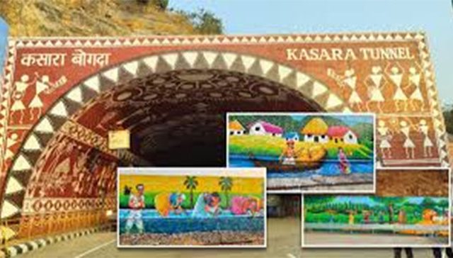 Samruddhi Highway Decorated : समृद्धी महामार्गावरील बोगद्यांवर लोकसंस्कृतीचे दर्शन!