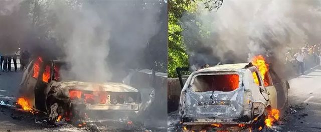 Matheran Fire : माथेरानच्या गारव्यात अग्नितांडव!