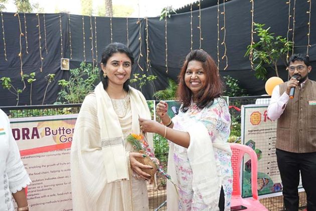 Butterfly garden : विक्रोळीत पहिल्यांदाच साकारले फुलपाखरू उद्यान