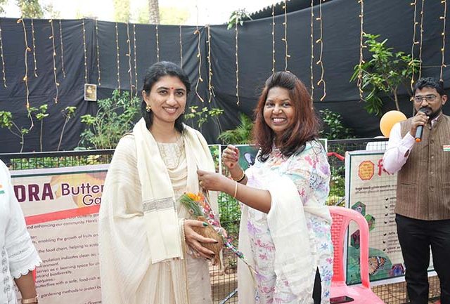 Butterfly garden : विक्रोळीत पहिल्यांदाच साकारले फुलपाखरू उद्यान