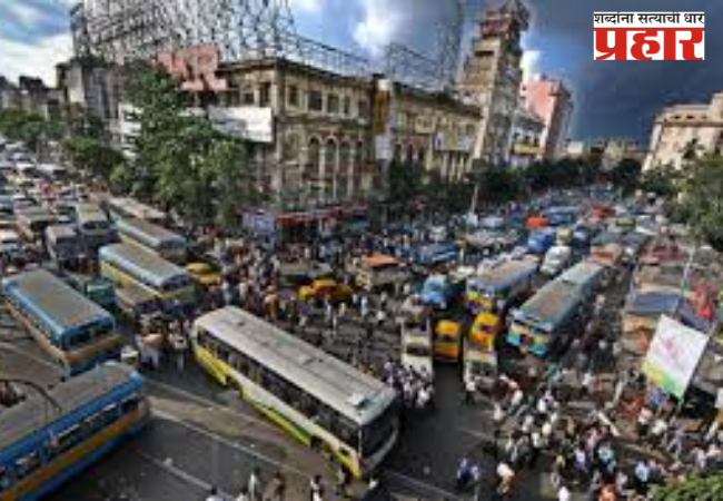 भारतातील दोन शहरात होते सर्वाधिक वाहतूक कोंडी