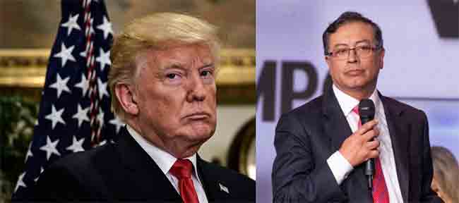 Donald Trump: ट्रम्प यांच्या रागाने घाबरले कोलंबिया सरकार