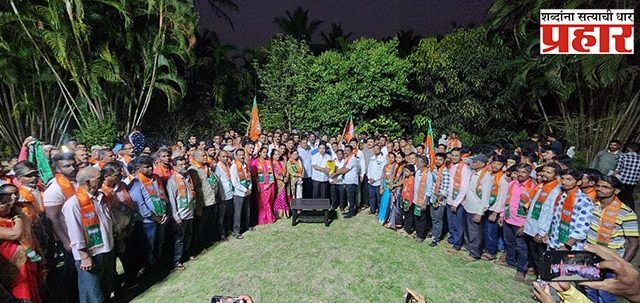 सिंधुदुर्गात मंत्री नितेश राणेंचा उबाठा सेनेला जोरदार धक्का; शेकडो पदाधिकारी, कार्यकर्ते भाजपात