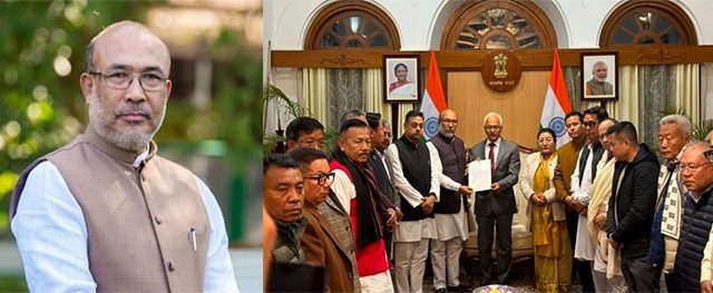 Manipur News : मणिपूरचे मुख्यमंत्री बिरेन सिंग यांचा अखेर राजीनामा