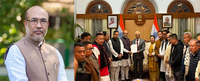 Manipur News : मणिपूरचे मुख्यमंत्री बिरेन सिंग यांचा अखेर राजीनामा