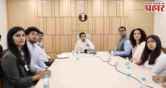 Nitesh Rane : सागरी सुरक्षेसोबतच मत्स्योत्पादन वाढीसाठी एआय तंत्रज्ञानाचा वापर महत्त्वाचा – मत्स्यव्यवसाय व बंदरे मंत्री नितेश राणे